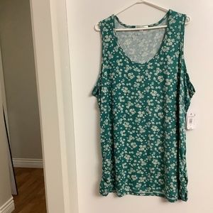 NWT Warehouse One Daisies Tank 4X